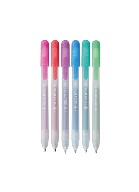 SK GELLY ROLL RETRATTILE METALLIC SET 6
