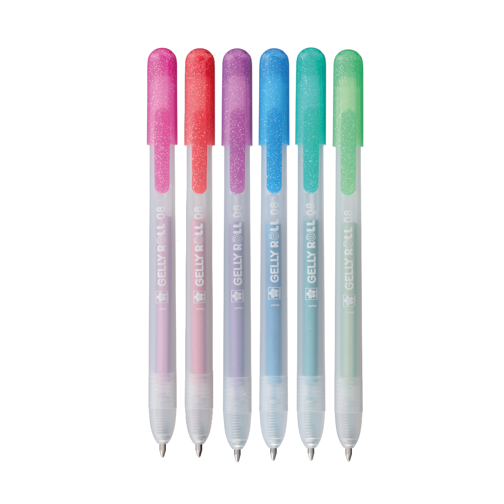 SK GELLY ROLL RETRATTILE METALLIC SET 6