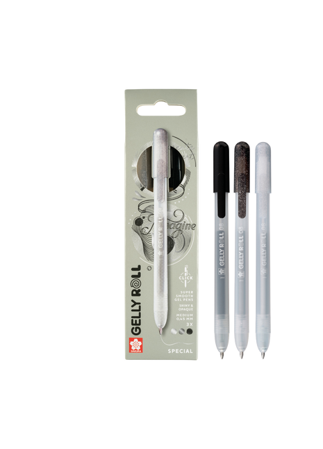 SK GELLY ROLL RETRATTILE SPECIAL MIX SET 3B