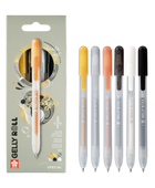 SK GELLY ROLL RETRATTILE SPECIAL MIX SET 6