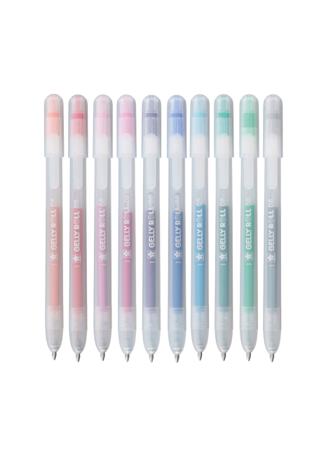 SK GELLY ROLL RETRATTILE STARDUST SET 10