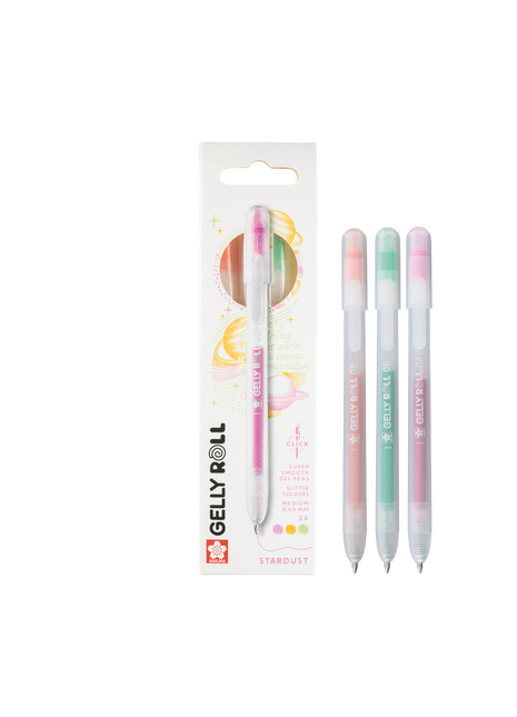 SK GELLY ROLL RETRATTILE STARDUST SET 3B