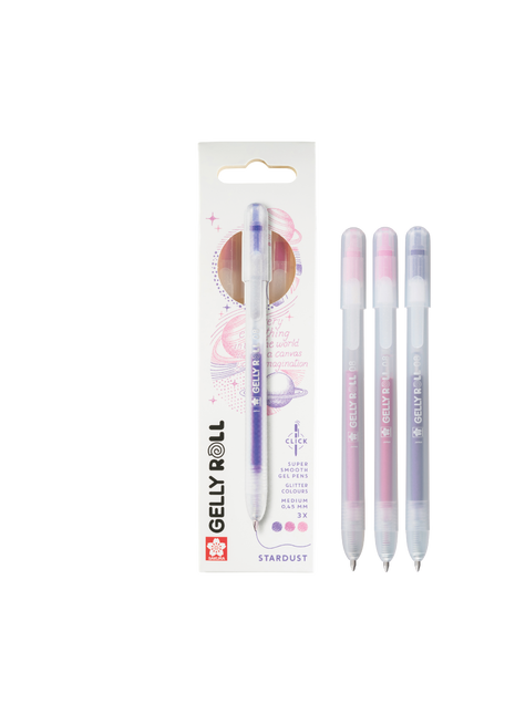 SK GELLY ROLL RETRATTILE STARDUST SET 3C