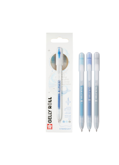 SK GELLY ROLL RETRATTILE STARDUST SET 3D