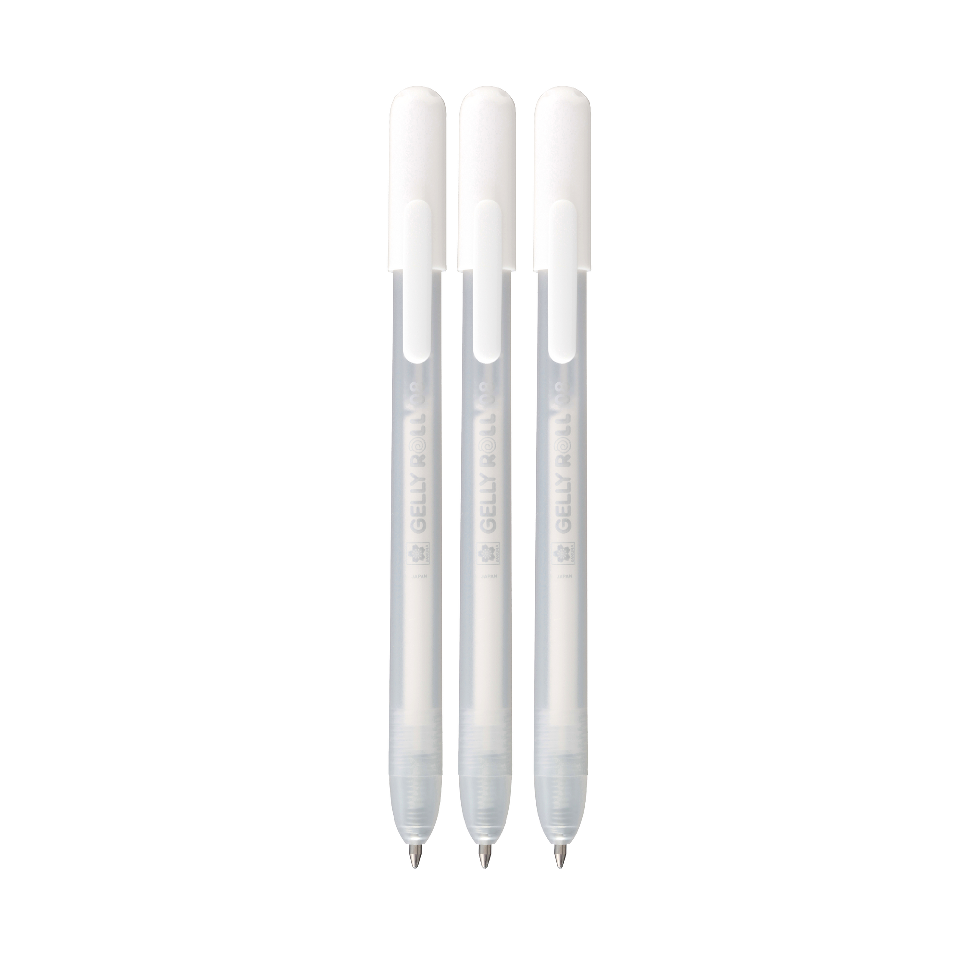 SK GELLY ROLL RETRATTILE CLASSIC BIANCO SET 3