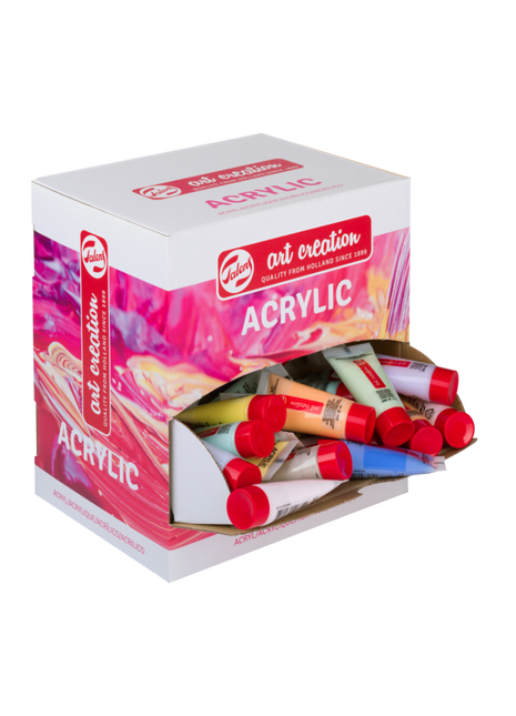 TAC COLORI ACRILICI SET 100X12ML PASTEL