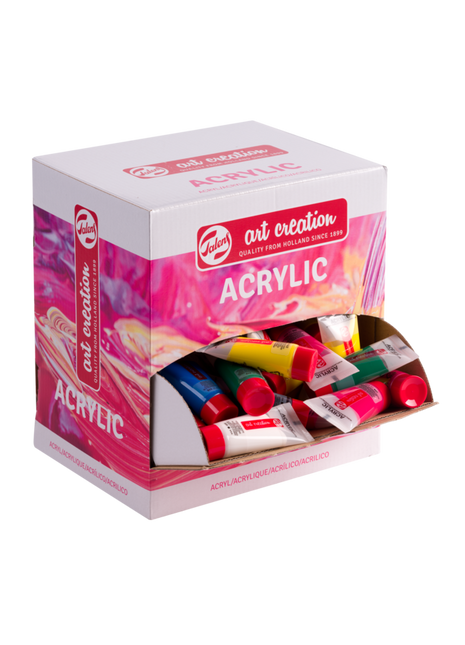 TAC COLORI ACRILICI SET 100X12ML PRIMARY