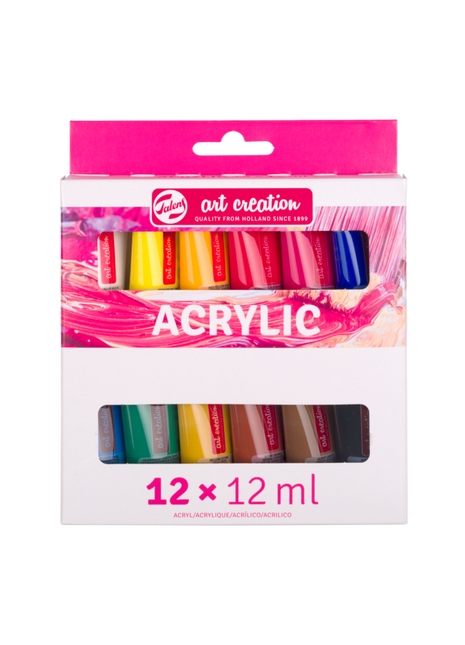 TAC COLORI ACRILICI SET 12X12ML