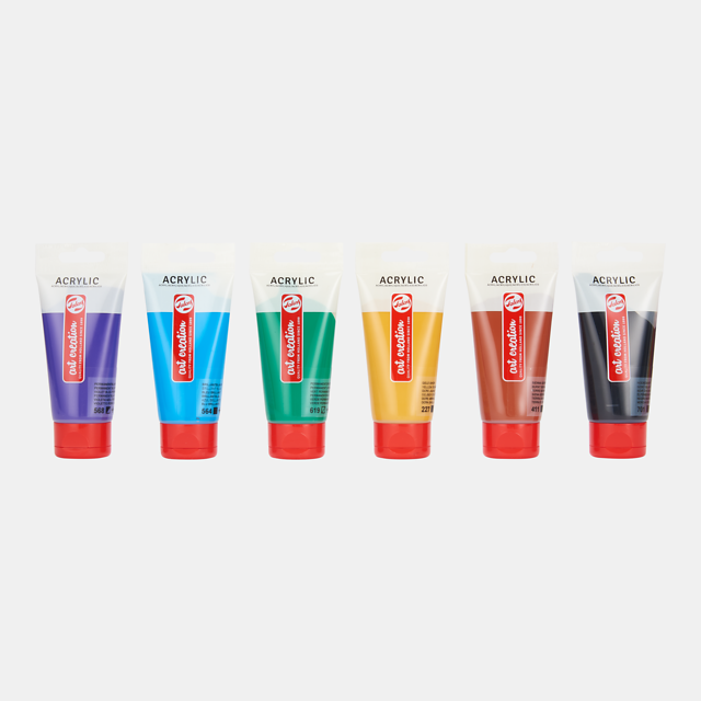 TAC COLORI ACRILICI SET 12X75ML