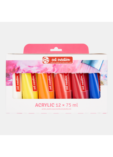 TAC COLORI ACRILICI SET 12X75ML