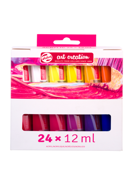 TAC COLORI ACRILICI SET 24X12ML