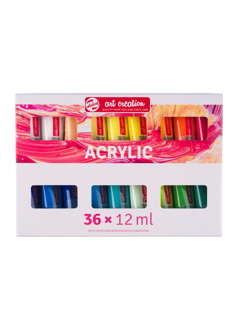 TAC COLORI ACRILICI SET 36X12ML