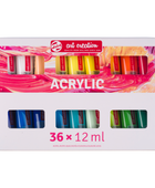 TAC COLORI ACRILICI SET 36X12ML