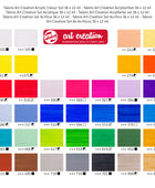 TAC COLORI ACRILICI SET 36X12ML