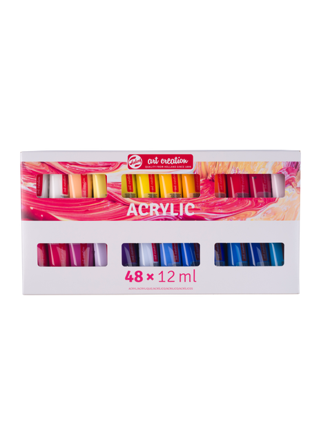 TAC COLORI ACRILICI SET 48X12ML