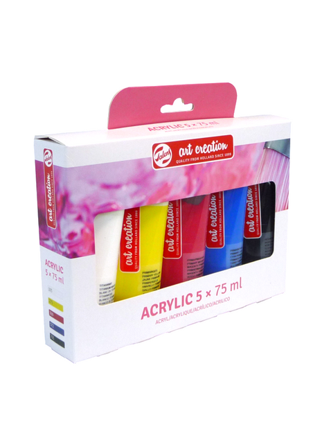 TAC COLORI ACRILICI SET 5X75ML