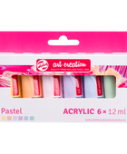 TAC COLORI ACRILICI SET 6X12ML PASTEL