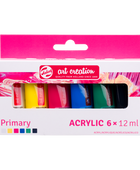 TAC COLORI ACRILICI SET 6X12ML PRIMARY