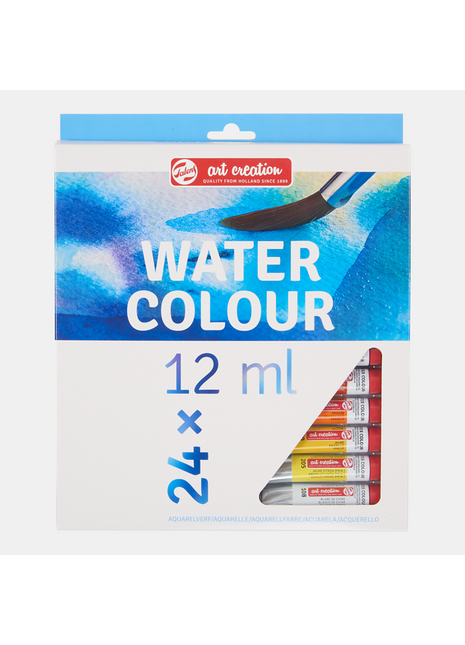 TAC COLORI AD ACQUERELLO SET 24X12ML