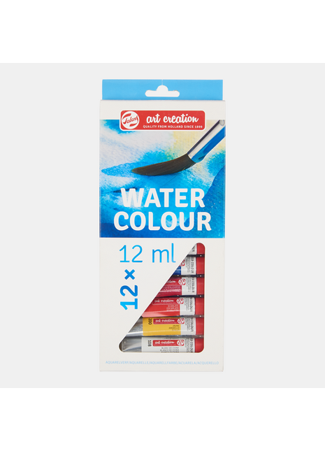 TAC COLORI AD ACQUERELLO SET 8X12ML