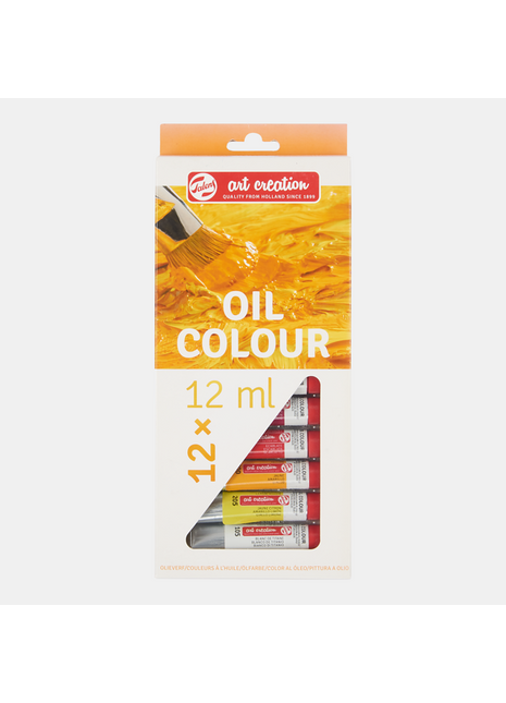 TAC COLORI AD OLIO SET 12X12ML