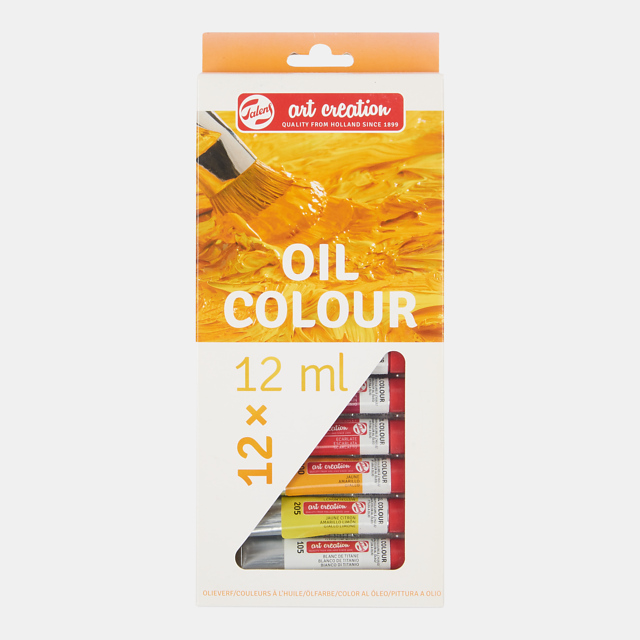 TAC COLORI AD OLIO SET 12X12ML