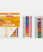 TAC COLORI AD OLIO SET 24X12ML