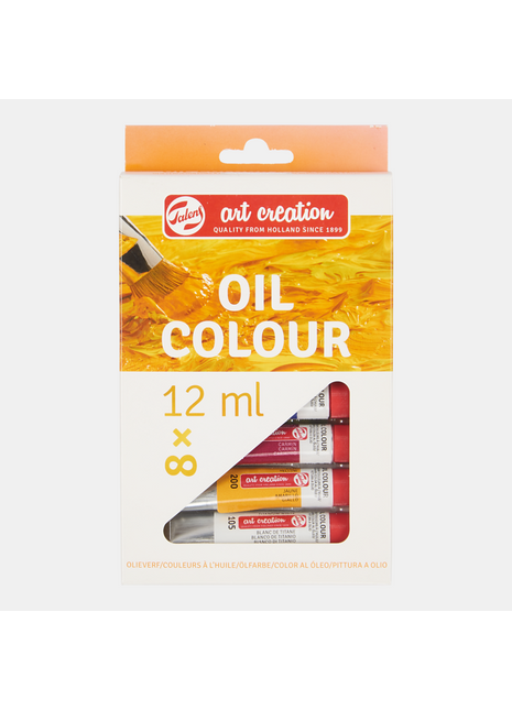 TAC COLORI AD OLIO SET 8X12ML