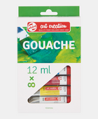 TAC GOUACHE SET 8X12ML