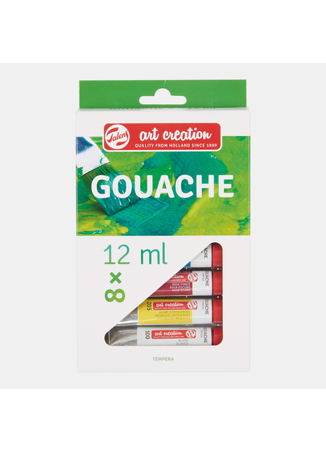 TAC GOUACHE SET 8X12ML