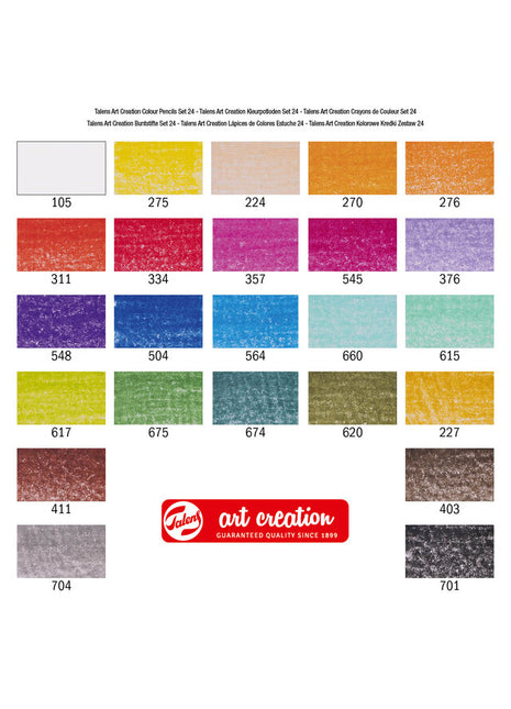 TAC MATITE COLORATE SET 24