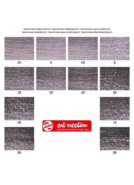 TAC MATITE GRAFITE SET 12