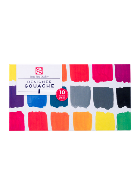 TALENS GOUACHE BASIC SET 10x20ml