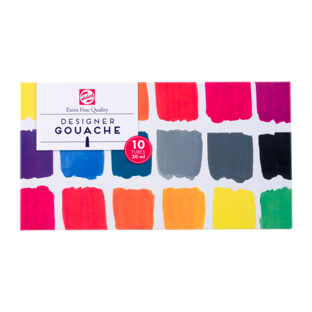 TALENS GOUACHE BASIC SET 10x20ml