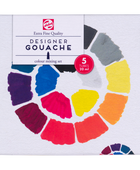 TALENS GOUACHE MIXING SET 5x20ml