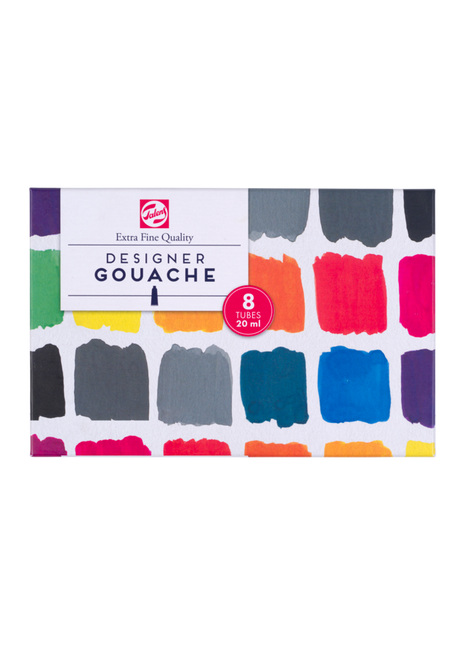 TALENS GOUACHE MIXING SET 8x20ml