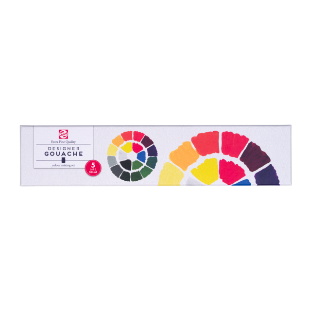 TALENS GOUACHE SET 5x50ml