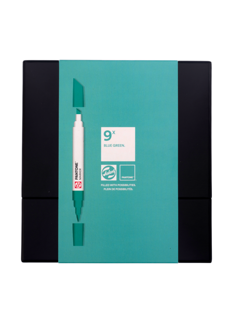 TALENS | PANTONE BLUE GREEN SET 9X