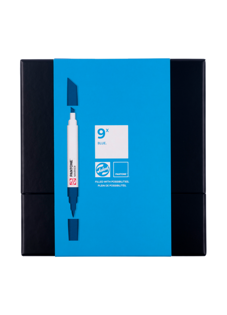 TALENS | PANTONE BLUE SET 9X