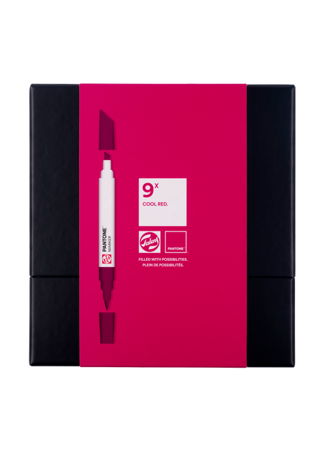 TALENS | PANTONE COOL RED SET 9X