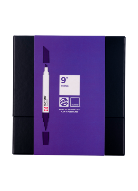 TALENS | PANTONE PURPLE SET 9X