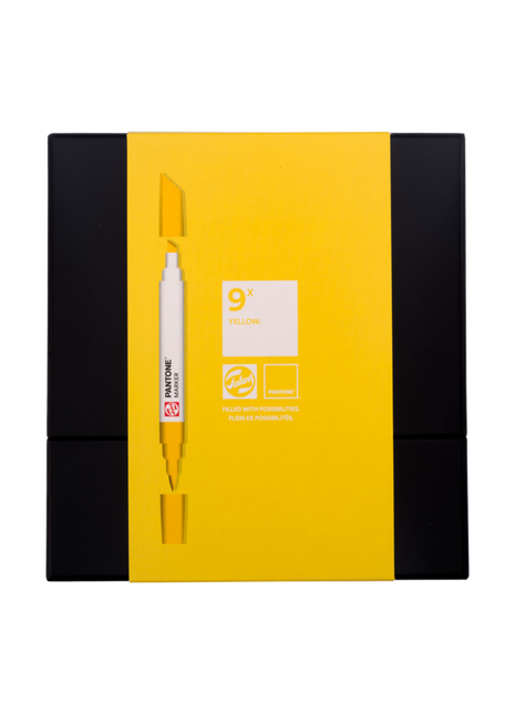 TALENS | PANTONE YELLOW SET 9X