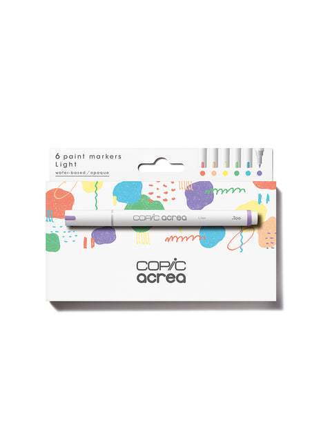 COPIC ACREA SET DA 6 - LIGHT