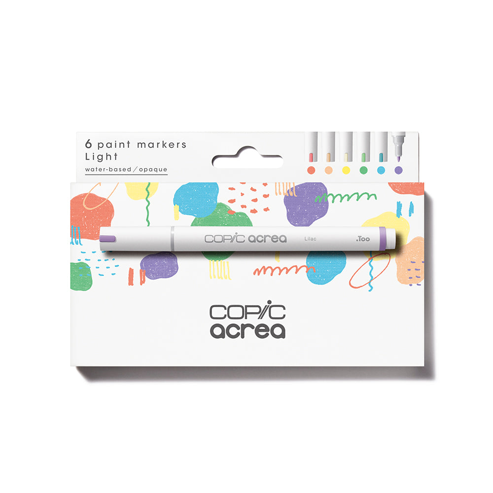 COPIC ACREA SET DA 6 - LIGHT