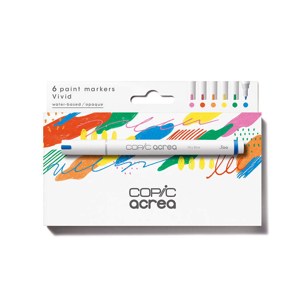 COPIC ACREA SET DA 6 - VIVID