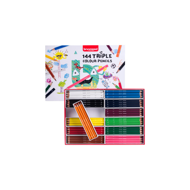 TRIPLE PENCIL SET 144 12X12