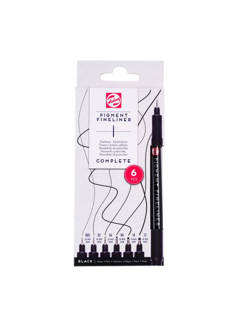 TALENS FINELINER SET 6