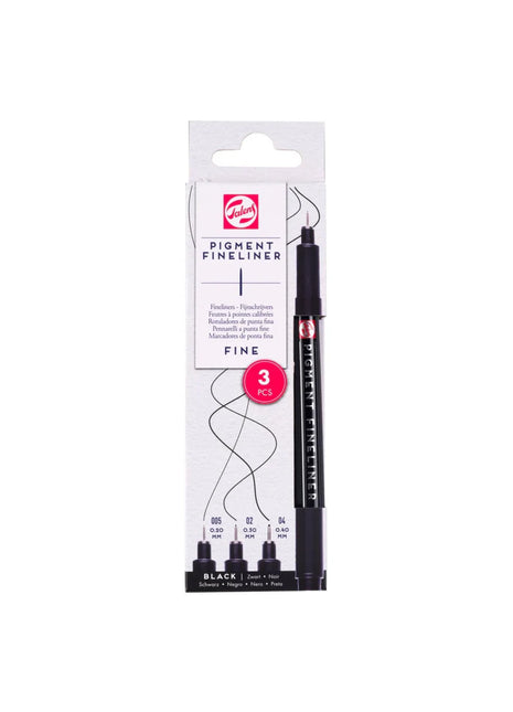 TAL. PIGMENT FINELINER SET 3F#