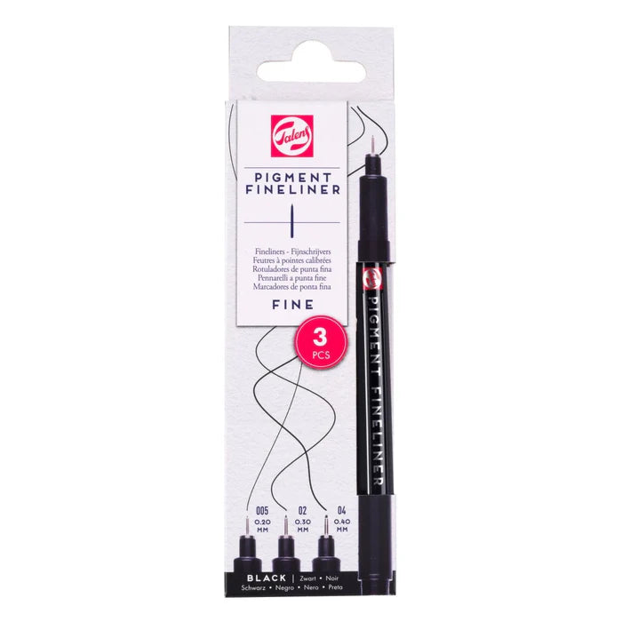 TAL. PIGMENT FINELINER SET 3F#